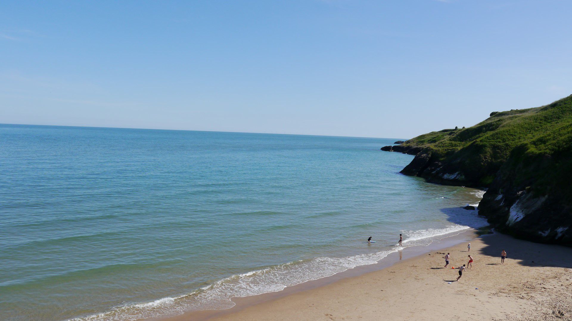 silver strand wicklow camping caravanning